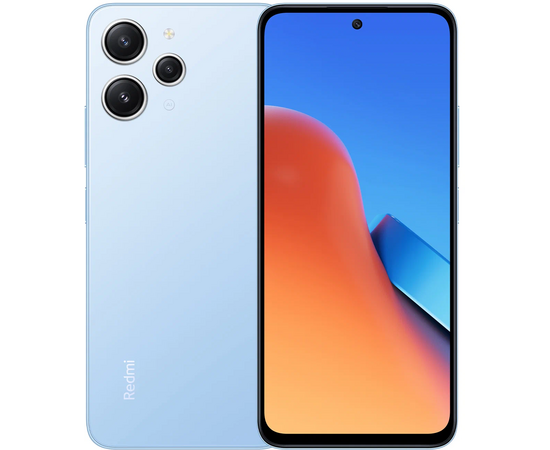  Смартфон Xiaomi Redmi 12 4/128Gb (MZB0EAORU) Sky Blue 