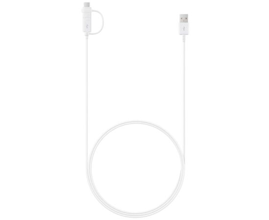  Дата-кабель Samsung EP-DG930DWEGRU micro 1.5м (белый) 