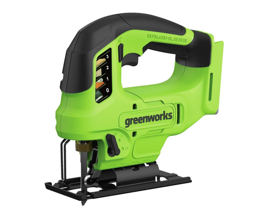 GreenWorks GD24JS90, 24V, бесщеточный без АКБ и ЗУ Лобзик аккумуляторный (3601707) 