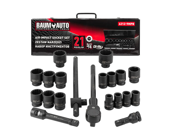  Набор инструментов BaumAuto BM-6212-5MPB 