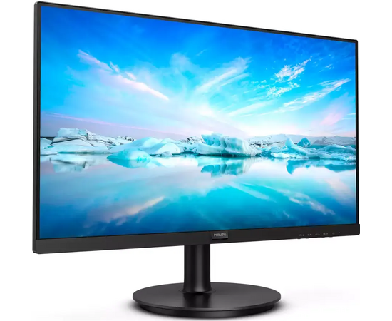  Монитор PHILIPS 27" 271V8LAB (00/01) Black (VA, 1920x1080, D-Sub+HDMI, 4 ms, 178°/178°, 250 cd/m, 4000:1, 100Hz, MM) 