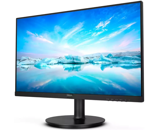  Монитор PHILIPS 27" 271V8LAB (00/01) Black (VA, 1920x1080, D-Sub+HDMI, 4 ms, 178°/178°, 250 cd/m, 4000:1, 100Hz, MM) 