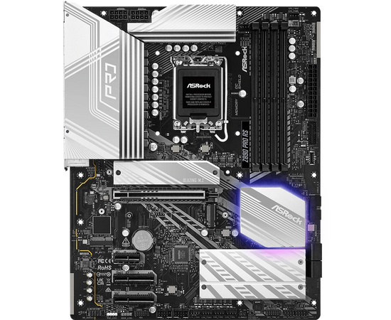  Материнская плата ASROCK Z890 Pro RS Intel Z890 Memory DDR5 1xUSB type C 
