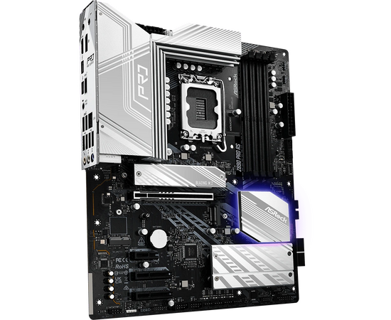  Материнская плата ASROCK Z890 Pro RS Intel Z890 Memory DDR5 1xUSB type C 