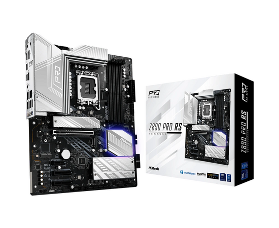  Материнская плата ASROCK Z890 Pro RS Intel Z890 Memory DDR5 1xUSB type C 