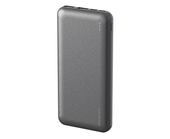  Внешний аккумулятор Breaking P213, 2USB-A, 10 000 mAh, 2.1A, 10.5W (Графит) 