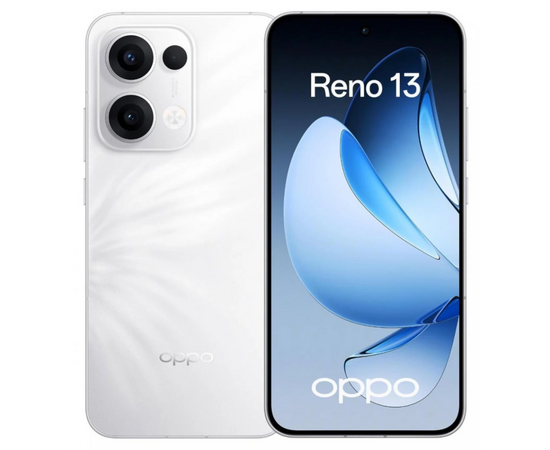  Смартфон Oppo Reno13 CPH2689 512Gb 12Gb белый 3G 4G 2Sim 6.59" AMOLED 1256x2760 And15 50Mpix 802.11 
