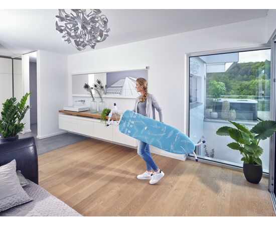  Гладильная доска Leifheit AirBoard Compact M Plus 72586 120х38см с электроподключением 