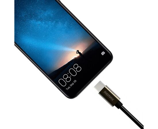  Кабель USB REMAX RC-054a Emperor USB - Type-C, 2.1А, 1 м, черный 