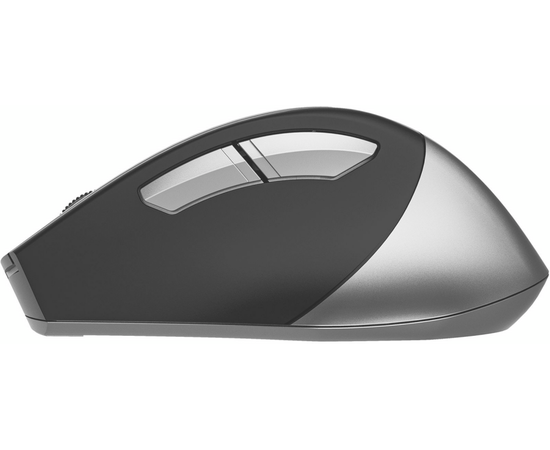  Мышь A4Tech Fstyler FB35S серый/черный оптич. 2000dpi беспров. BT/Radio USB для ноутбука 5but (FB35S 