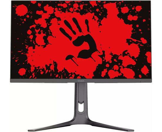  Монитор Bloody MN272U черный IPS LED 1ms 16:9 HDMI M/M матовая HAS 400cd 178гр/178гр 3840x2160 160Hz G-Sync FreeSync DP FHD 6.5кг 