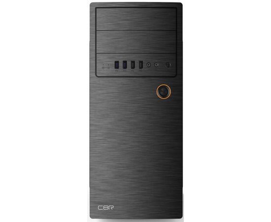  Корпус CBR E180 PCC-ATX-E180-USB32-USB22-WPSU ATX Miditower, без БП, 2*USB 3.0, 2*USB 2.0, HD Audio+Mic, Black 