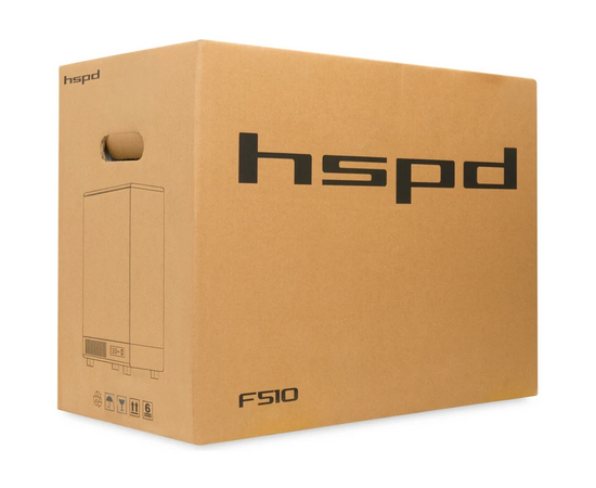  Корпус HSPD F510 (F510-TGBK-ARGB), без БП, Panoramic Mid Tower, Black, TG, 0.5 SPCC, 3x120mm ARGB ATX, mITX 180/280/160mm 1x2.5", 7xPCI 2xUSB- 
