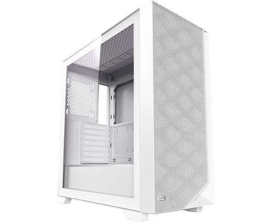  Корпус PcCooler C3D510 WH ARGB без БП, Tempered Glass Full Tower, White, TG, 0.7 SPCC, 3x120mm E-ATX, ATX, mITX 170/390/410mm 2x2.5", 7xPCI 