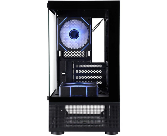  Корпус 1STPLAYER Miku Mi2-A ARGB Black (Mi2-A-BK-2FC7R-1FC7) mATX 