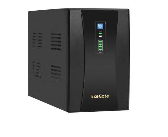  ИБП ExeGate SpecialPro UNB-2200.LED.AVR.EURO.RJ (EP285528RUS) 2200VA/1300W Black 