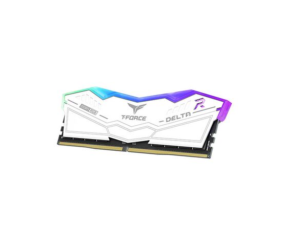  ОЗУ TEAMGROUP T-Force Delta RGB 32GB (FF4D532G7600HC36DDC01) (2x16GB) DDR5 7600MHz CL36 (36-46-46-84) 1.4V / White 