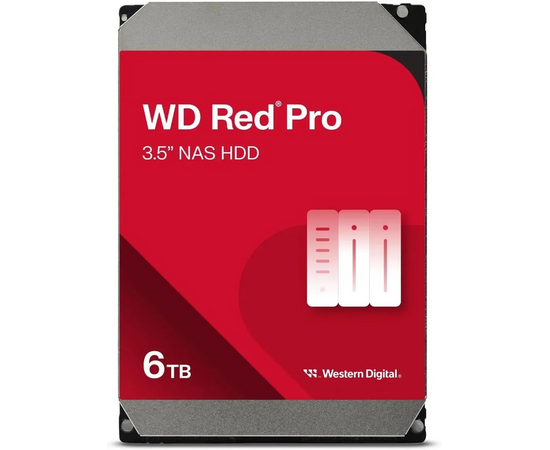  HDD WD Red Pro WD6005FFBX 7200 SATA3 6Tb 256Mb 